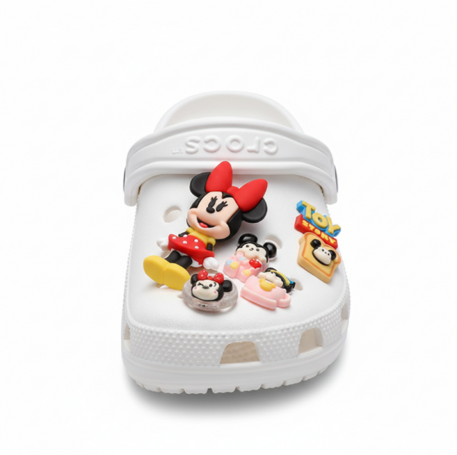 내앞을 밝히는 번쩍번쩍 후레쉬 파츠 미키마우스 미니마우스 파츠, 1개