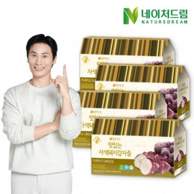 [네이처드림] 맛있는 자색돼지감자즙 90ml 120개