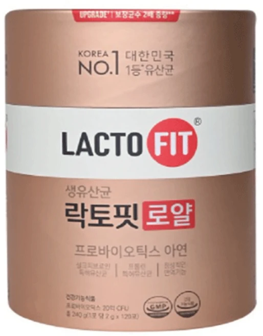 종근당 락토핏 로얄 2g x 120포 + 이도 알콜솜 추가 구성, 240g, 1개 - 쿠팡