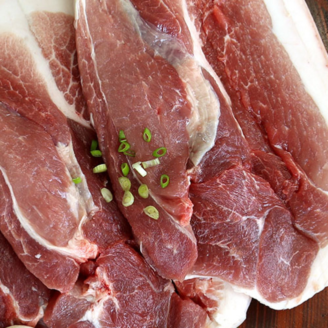 지리산바래봉흑돈 뒷다리살, 1개, 500g