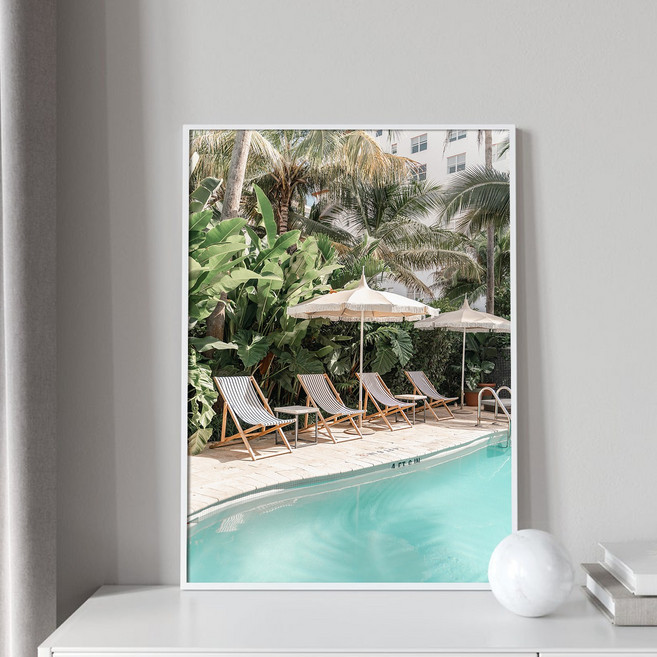 더 아트 컴퍼니 유럽 풍경 창문 감성 빈티지 여행 사진 그림 인테리어 액자 포스터 100종_Part 1 1-50, 25. White Parasoll