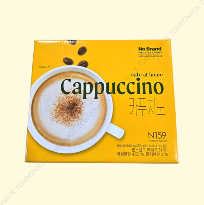 카푸치노, 1개, 30개입, 13g