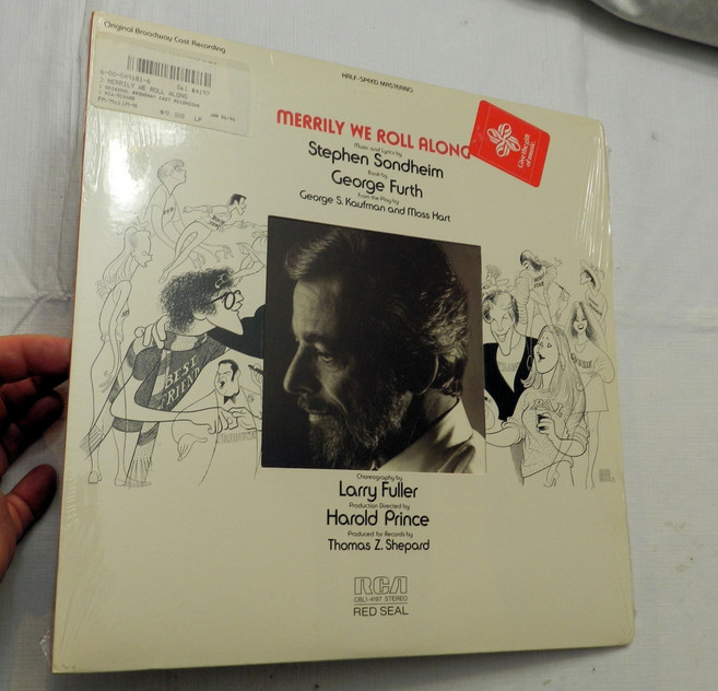 (수입 LP) LP Stephen Sondheim – Merrily We Roll Along RCA Red Seal CBL14197 SEALED!