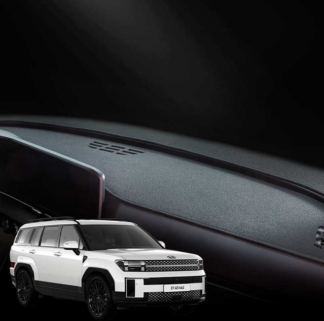 바겐 싼타페 마이크로 논슬립 대쉬보드커버, H68_싼타페MX5 HUD 무