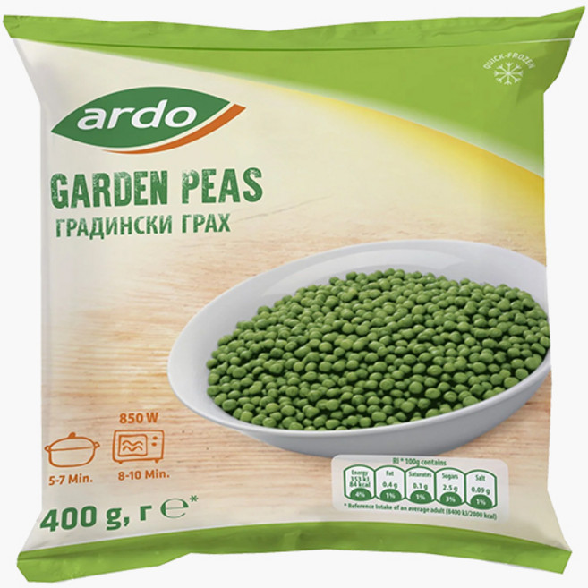 올심찬 아르도 완두콩 400g, 1개