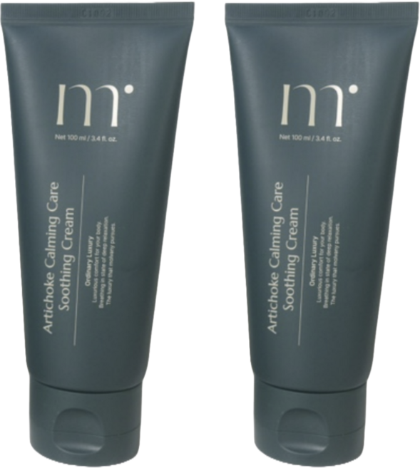 몰바니 아티초크 카밍 케어 수딩 크림 피부 진정크림 몰바니수딩크림, 2개, 100ml