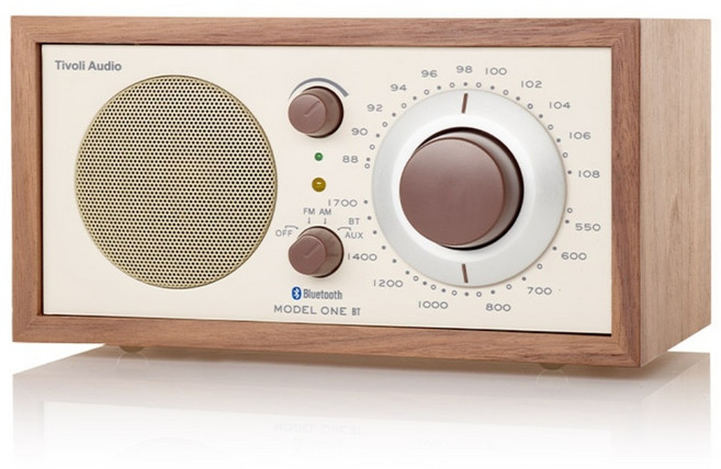 티볼리 오디오 모델 원 BT 블루투스 라디오 스피커, 월넛/베이지