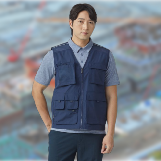 아트윈 방수 망사 작업 조끼 V-805 806