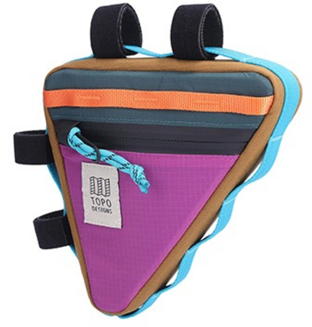 [토포디자인] 마운틴 바이크 프레임 백 TOPO DESIGNS Mountain bike frame Bag, 블랙／내추럴