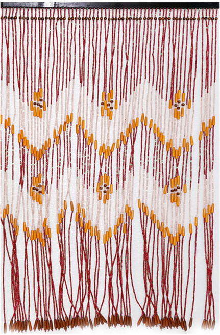 출입문발 목각발 브라운 출입구 현관발 출입문 커텐 창문발 방문 일반 밤색