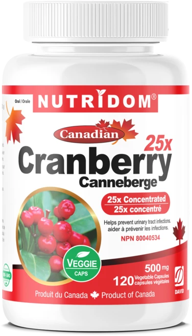 뉴트리돔 캐나다 크랜베리 25배 농축 120캡슐, 120정, 1개 - 쿠팡