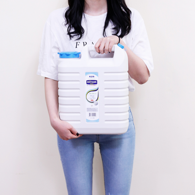 국산 향균 대용량 물통 약수통 물말통 식수통 가정용 업소용 캠핑용 국내생산, 1개, 10L