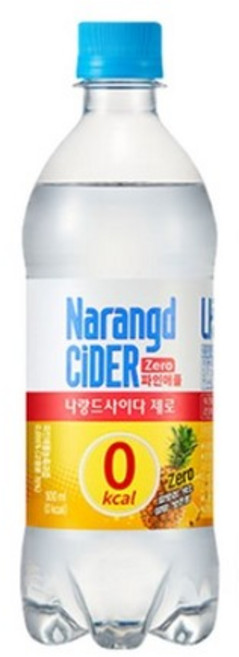 나랑드사이다 제로 파인애플맛 500ml 1박스 24개입 동아오츠카, 없음, 상세설명 참조, 없음