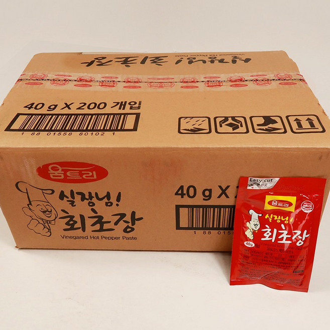 움트리 실장님 회초장, 40g, 200개