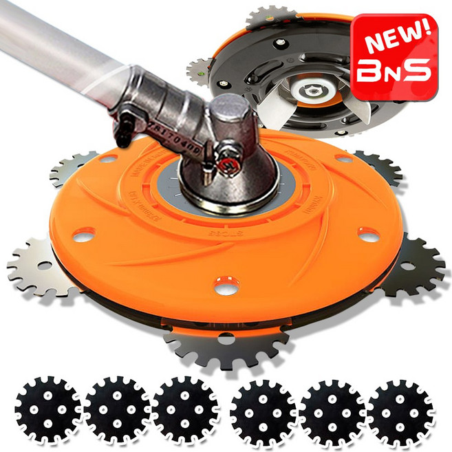 [ 나눔홈쇼핑] 신개념 예취기날 슈퍼붕붕이 예초기 날 호미왕 예초기안전판 울트라 예초날 제초기 칼날, 1개세트