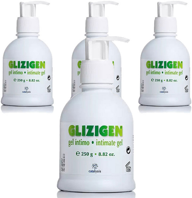 글리지젠 인티메이드 겔 여성 청결제, 250ml, 4개