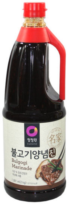 청정원 불고기양념 진, 2kg, 1개