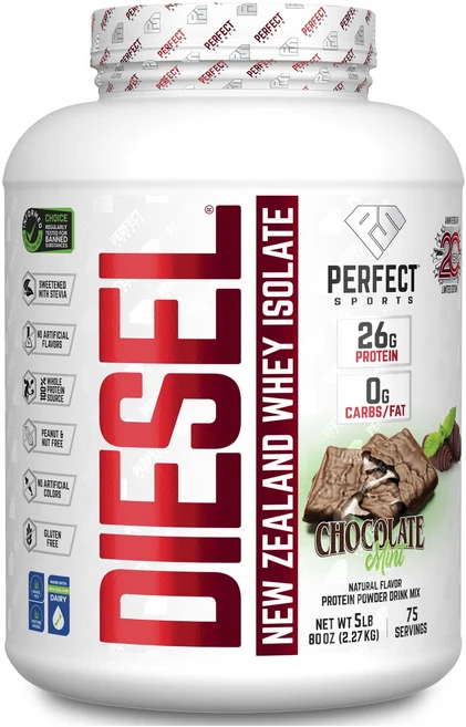 퍼펙트스포츠 Diesel 뉴 질랜드 웨이 아이솔레이트 초콜릿 민트, 1개, 2.27kg - 쿠팡