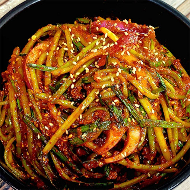 전라도꽃김치 전라도김치 수제 고구마줄기김치 수제김치, 2kg, 1개