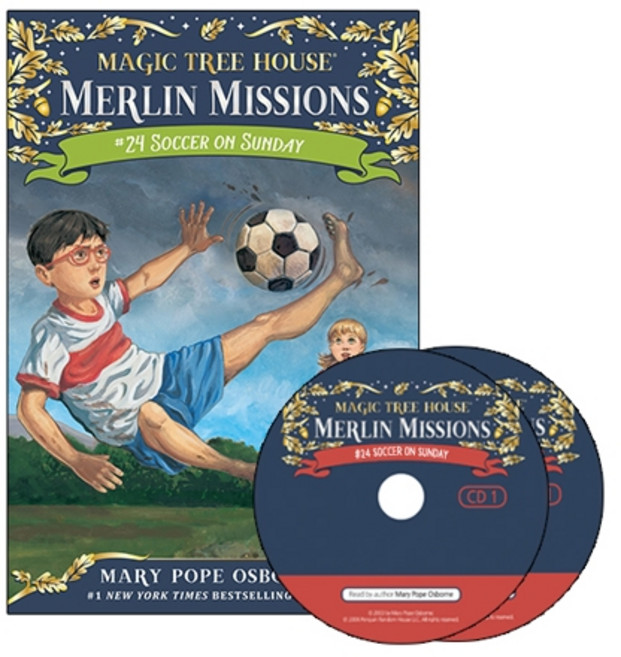 Magic Tree House Merlin Mission 24 Soccer on Sunday (책+CD)