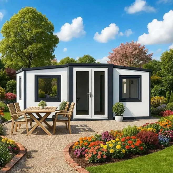 현대식 40피트 확장형 철제 컨테이너 하우스 접이식 컨테이너 40피트 이동식 주택 확장형 조립식 주택 3베, 08 deposit container1