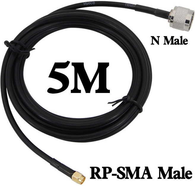 야외 야외 방수 휴대폰 신호 강화기 고이득 해양 라우터 모뎀 안테나 GSM 3G LTE4G 5G, 5 m RG58 cable 2, 05 5 m RG58 cable, 05 5 m RG58 cable, 1개