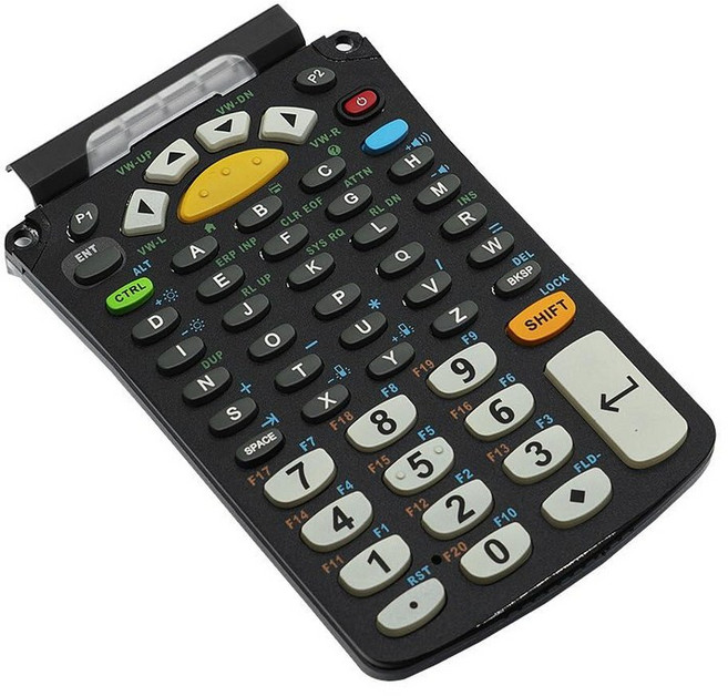 해외 EXCEMO MC9300 5250 키패드 교체용53키 Zebra Symbol MC930B-G 바코드 스캐너 휴대용 모바일 컴퓨터 KYPD-MC93535250-01 터미널, 53 Key 5250 alpha numeric keyp
