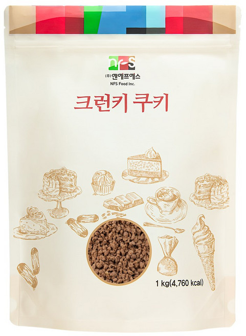 NFS 엔에프에스 크런키쿠키 1kg, 1개