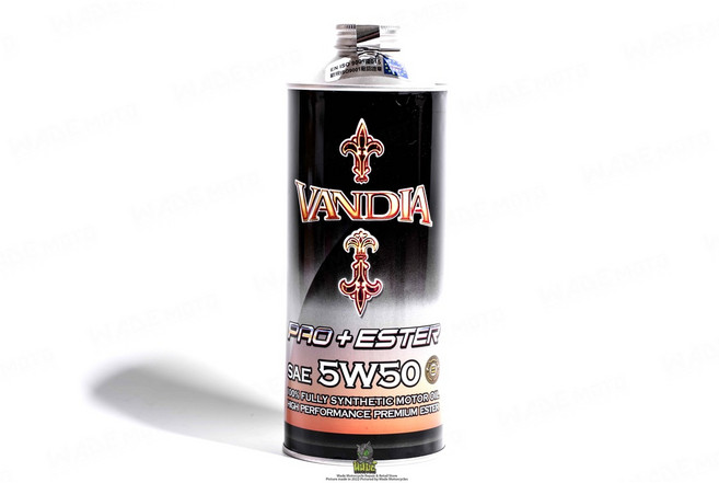 梵帝亞 VANDIA 異元酯機油 SAE 10W40酯類機油 適用於XMAX KRV六代戰DRG JETSL, 1個, 5W-50, 5W-50