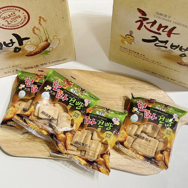 고소한 추억의과자 소문난 무주 천마 건빵, 30개, 30g