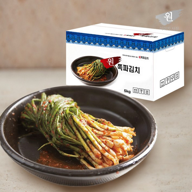 원김치 쪽파김치 가성비 5kg, 1개