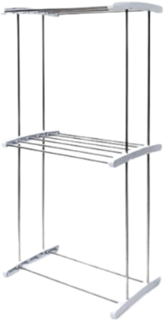 브리즈 알뜰 미니 건조대 2단, WHITE(화이트)