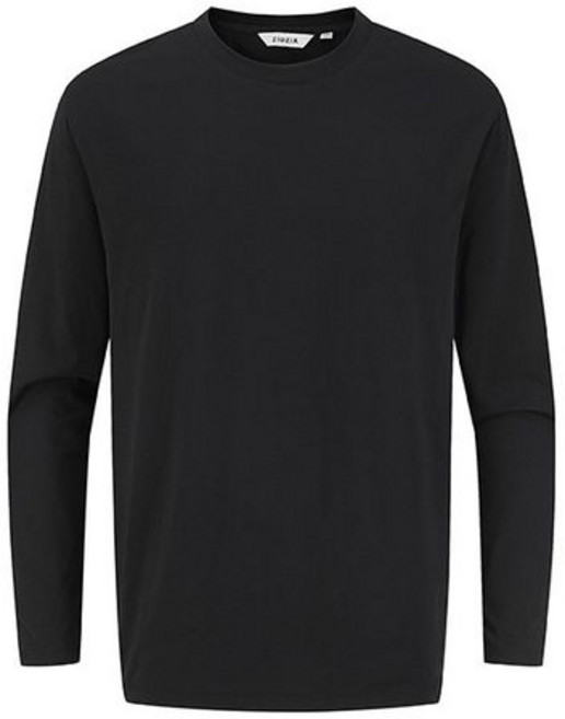 지오지아 남성 냉감 라운드 긴팔티 ABF2TR1901BK