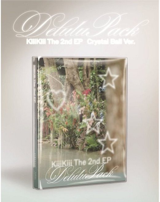 [CD] KiiiKiii (키키) - 미니앨범 2집 : Delulu Pack [Crystal Ball. Version], 개봉시 반품불가