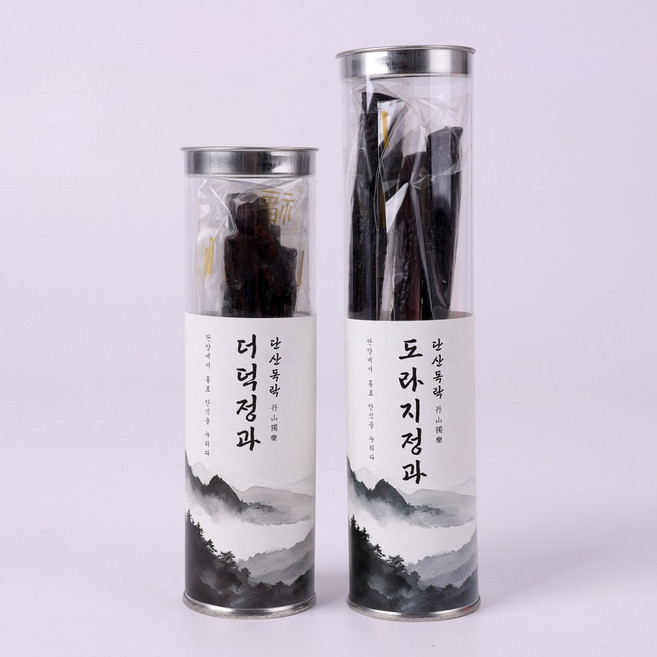 단산독락 도라지정과 더덕정과 2종 선물세트, 정과 2종 선물세트