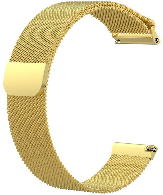 小米 Xiaomi Watch S2 22mm 米蘭尼斯磁吸金屬錶帶, 金色, 1個