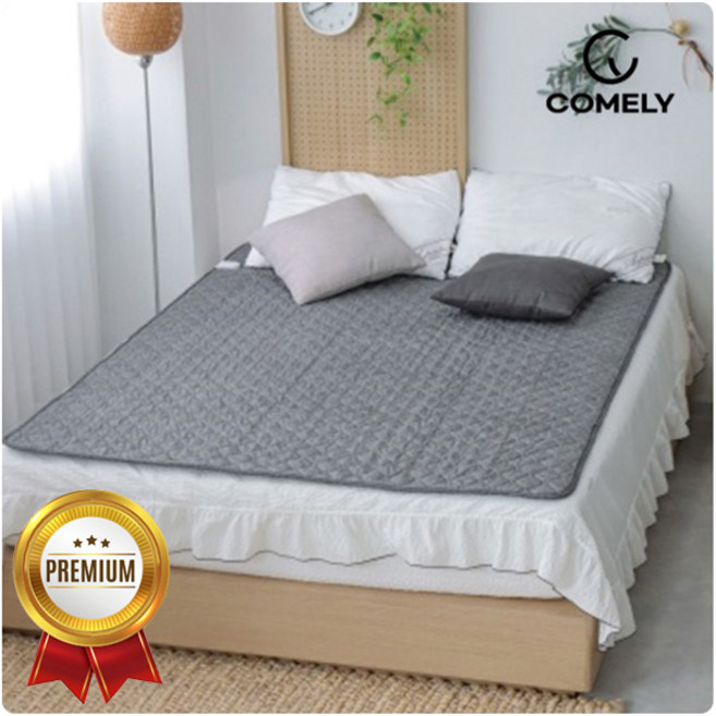 코멜리 프리리엄 탄소매트 HLS-3000(싱글) 물세탁 전기요 전기장판, (1)싱글