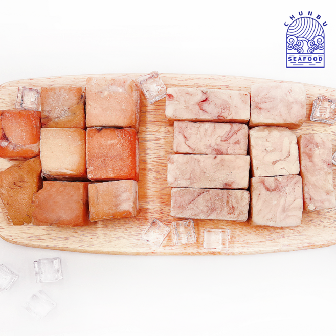 대구알 500g 대구곤 500g 블럭절단 생선고니 대구탕 동태탕 알탕재료 이리 고니, 1개, 1kg