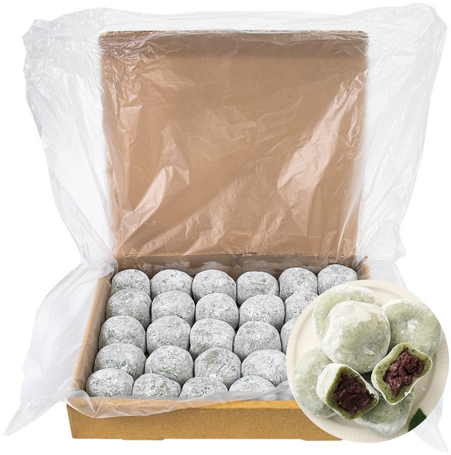 달광상회 쑥향이 가득한 제주 한라산 쑥 찹쌀떡 국내산 찹쌀, 60개, 55g