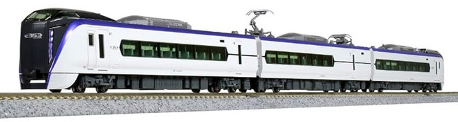 카토(KATO) N게이지 E353계 아즈사・카이지 3량 부속 편성 세트 10-1836, 1개