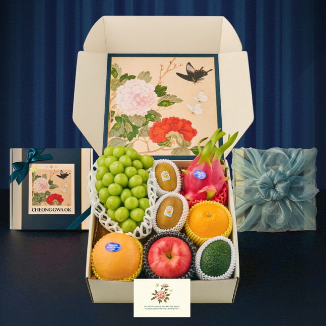 청과옥 실패없는 프리미엄 고당도 혼합 과일선물세트, 정담세트, 1세트