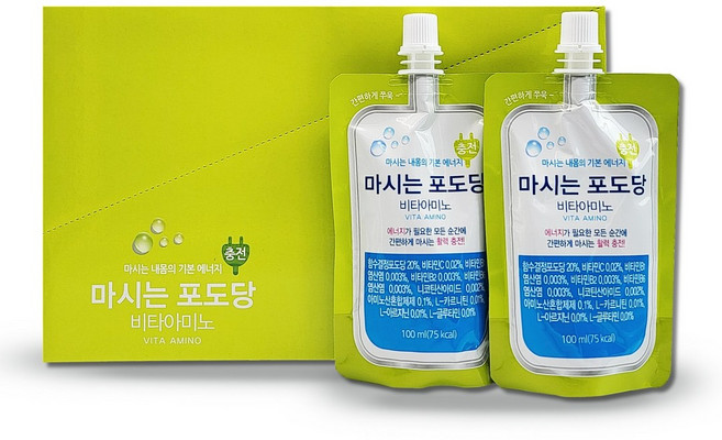 일화 마시는 포도당 수액 음료 100ml x10포, 박카스D 100mlX10병