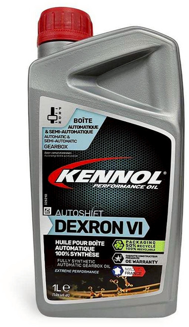 KENNOL Autoshift Dexron VI 全合成自動變速箱油, 1個, ATFAUTOSHIFTDEXRONVI