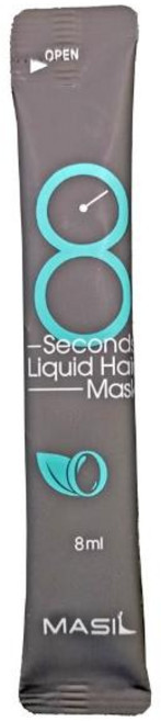 MASIL 8秒液態髮膜 8ml 染燙修護 柔順髮絲 豐盈版, 20個, 豐盈版 盒裝