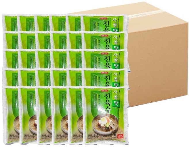 사골맛진육수 400G 간편 냉면육수, 30개