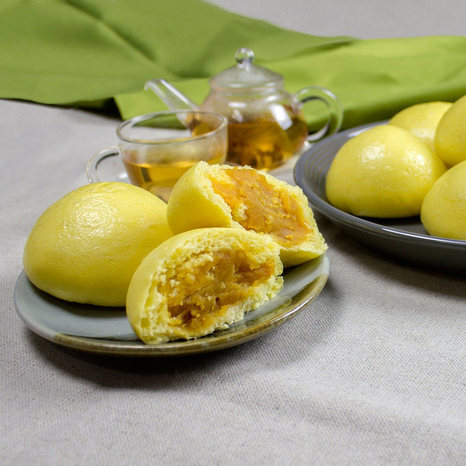 원주 수제 단호박 쌀찐빵 20개 (1.4kg)/선물세트, 단품, 1.4kg