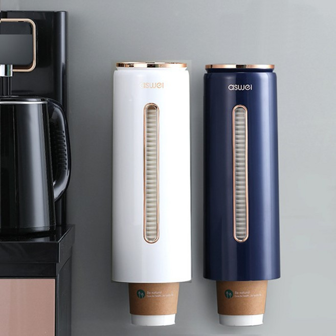 자동 종이컵 디스펜서, 네이비, 1개