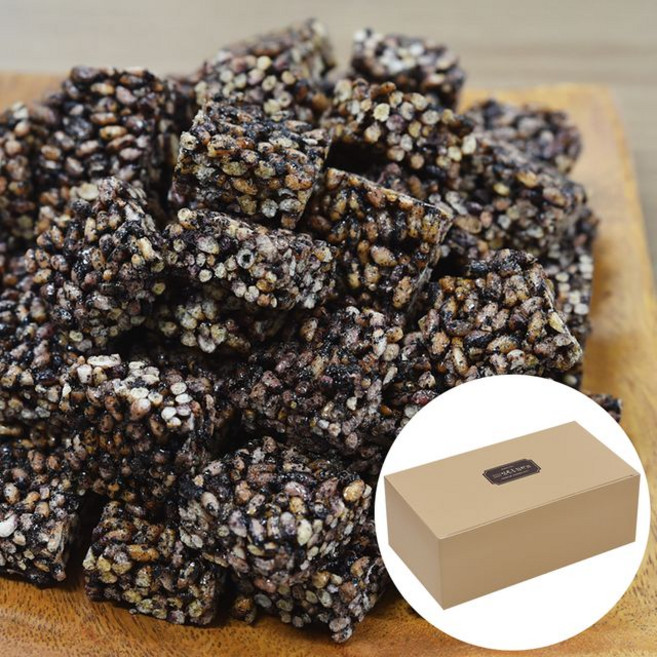 김규흔 한과 바삭담백 흑미강정, 120g, 1박스