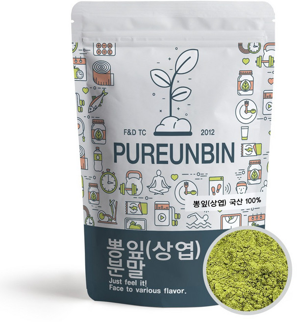 뽕나무 잎 가루 분말 국내산, 1개, 1kg