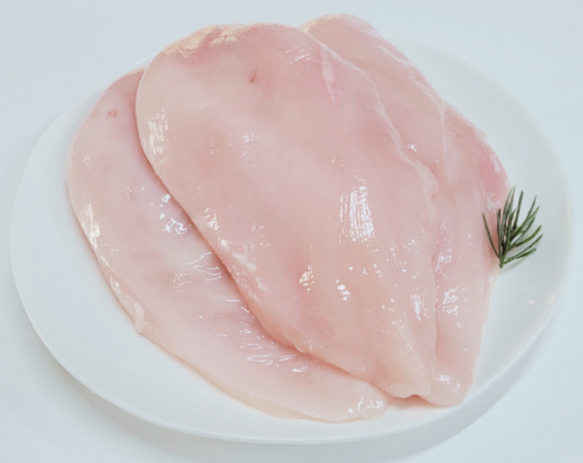 치킨타운 국내산 냉동 무염 생닭가슴살 1kg 10개 총 10kg(냉동재고부족시 냉장발송)